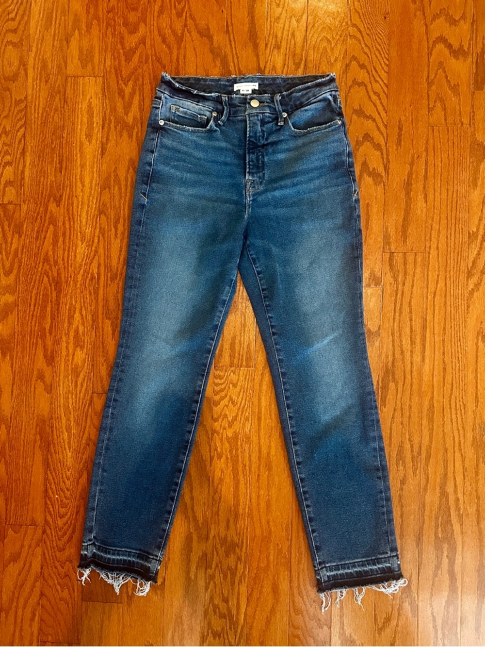Good American Dark Blue Jeans 28